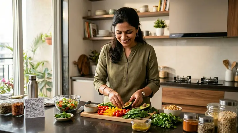 A simple home-cooked meal